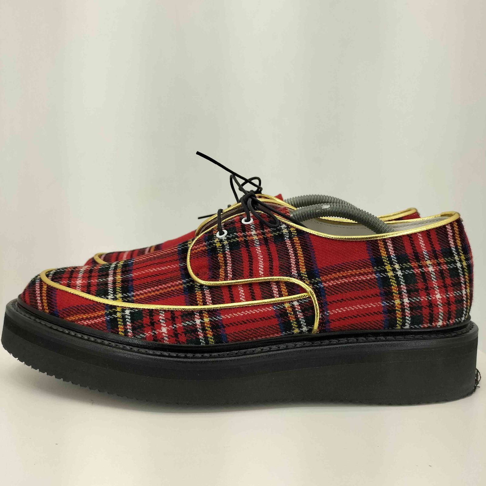 KIDS LOVE GAITE Vibramソール Size:8 26.5 キッズラブゲイト KIDS LOVE GAITE イタリア製 VIBRAMソール タータン
