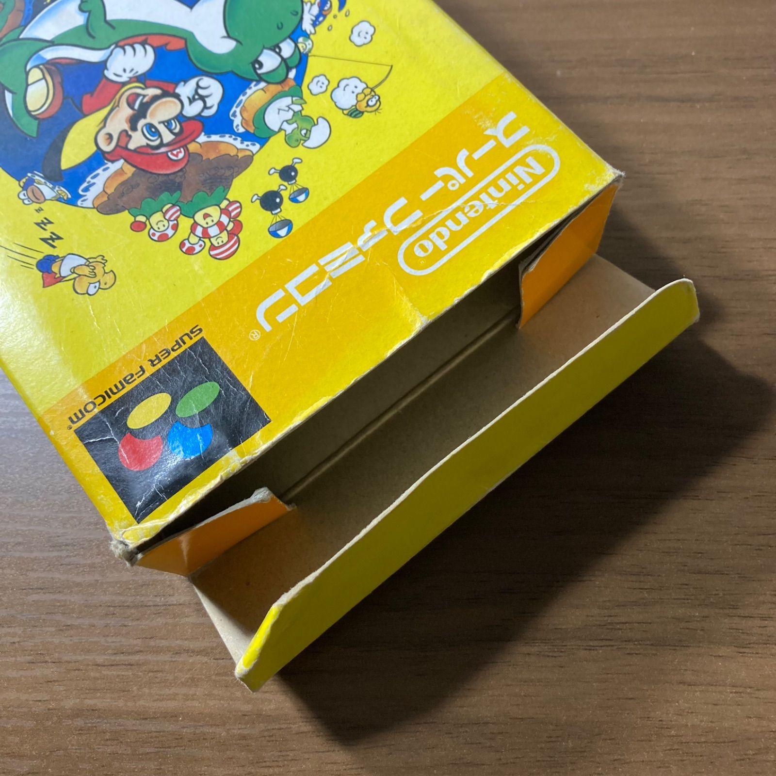 スーパーマリオワールド スーパーファミコン ソフト 箱付き 3-276