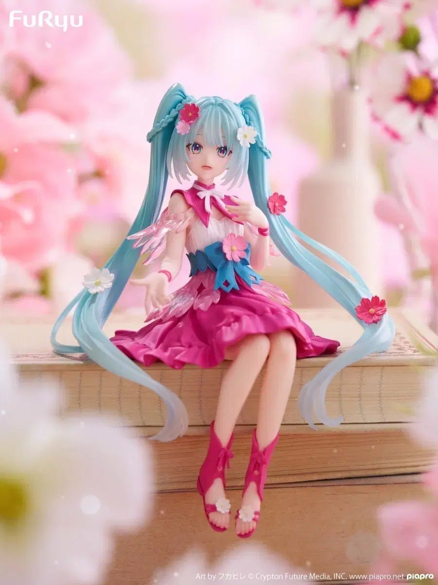 初音ミク FURYU フラワー フェアリー コスモス ヌードルストッパー 出品