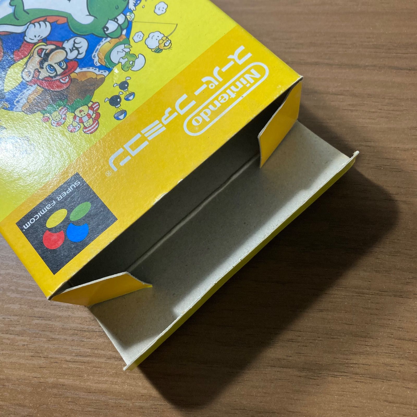 箱・説付き】 スーパーマリオワールド スーパーファミコン ソフト 箱