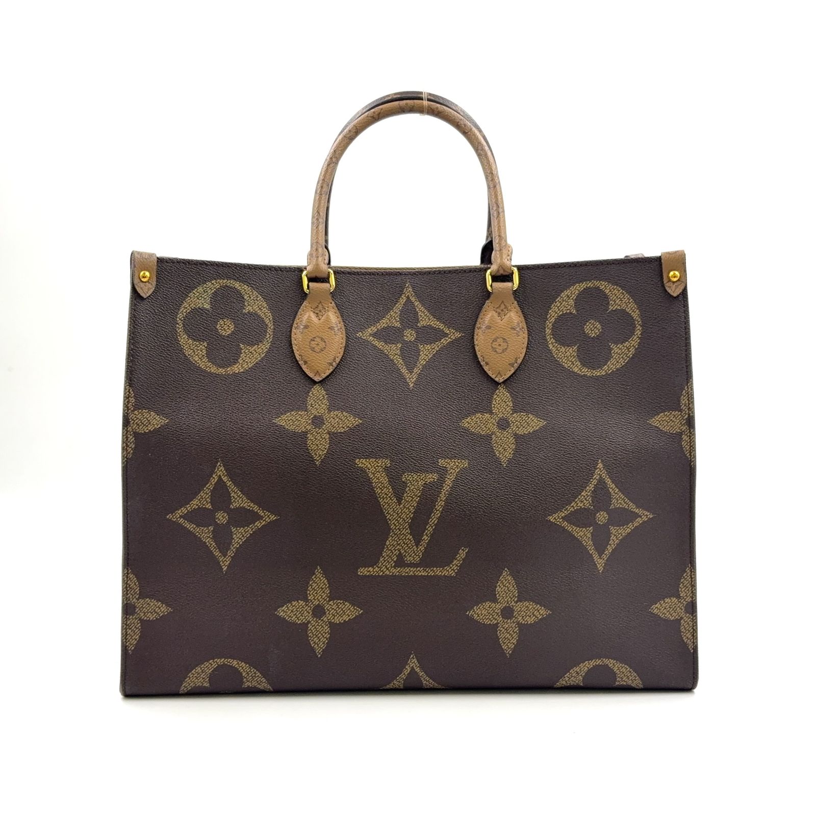 新着】LOUIS VUITTON オンザゴーMM モノグラムジャイアント モノグラム