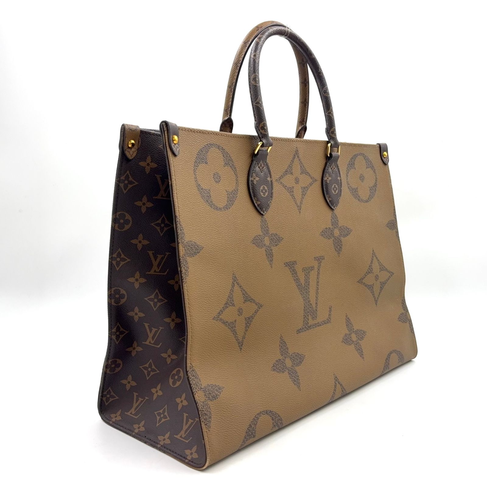 新着】LOUIS VUITTON オンザゴーMM モノグラムジャイアント モノグラム 