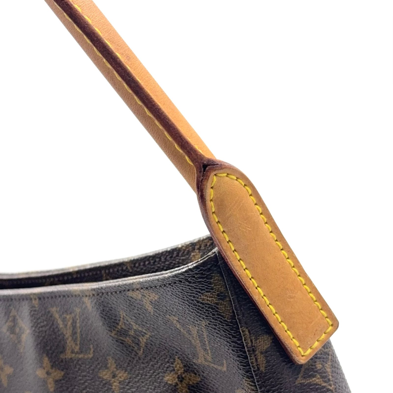 新着】LOUIS VUITTON ルーピングGM モノグラム モノグラム レザー×PVC 