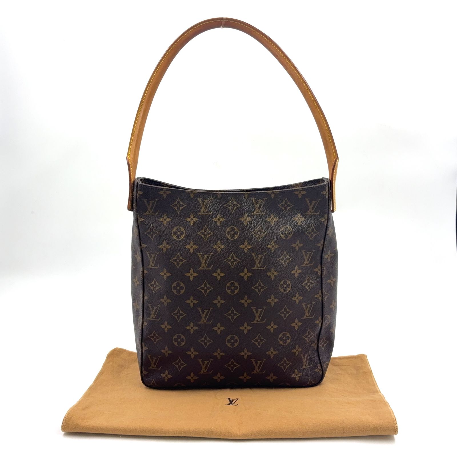 新着】LOUIS VUITTON ルーピングGM モノグラム モノグラム レザー×PVC
