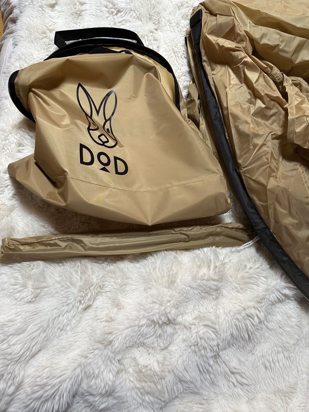 極美品】 DOD カマボコテントベビー T1-750-TN - メルカリ