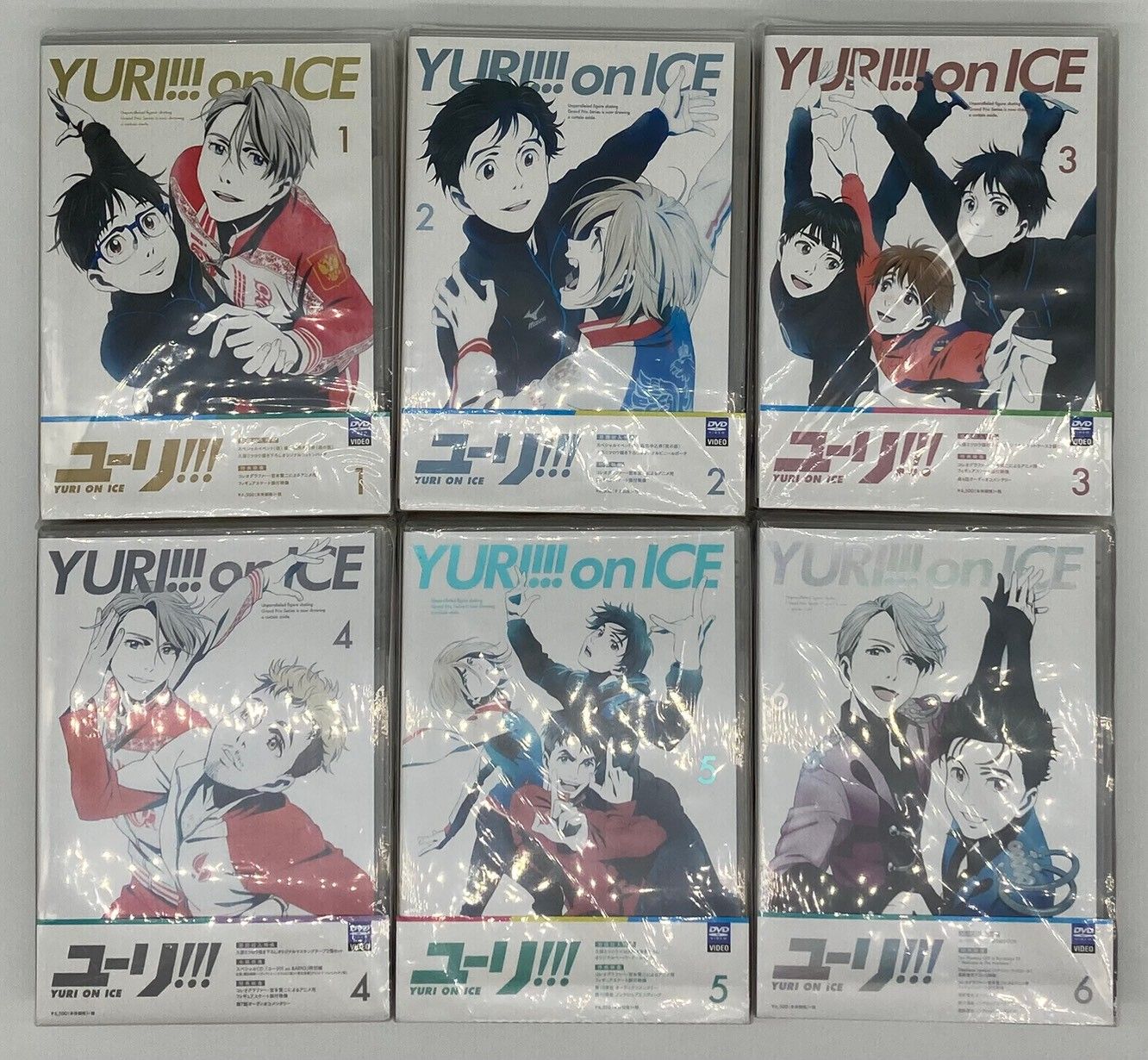 YURI!!! on ICE DVD 全6巻セット（特典付き） 【公式通販】