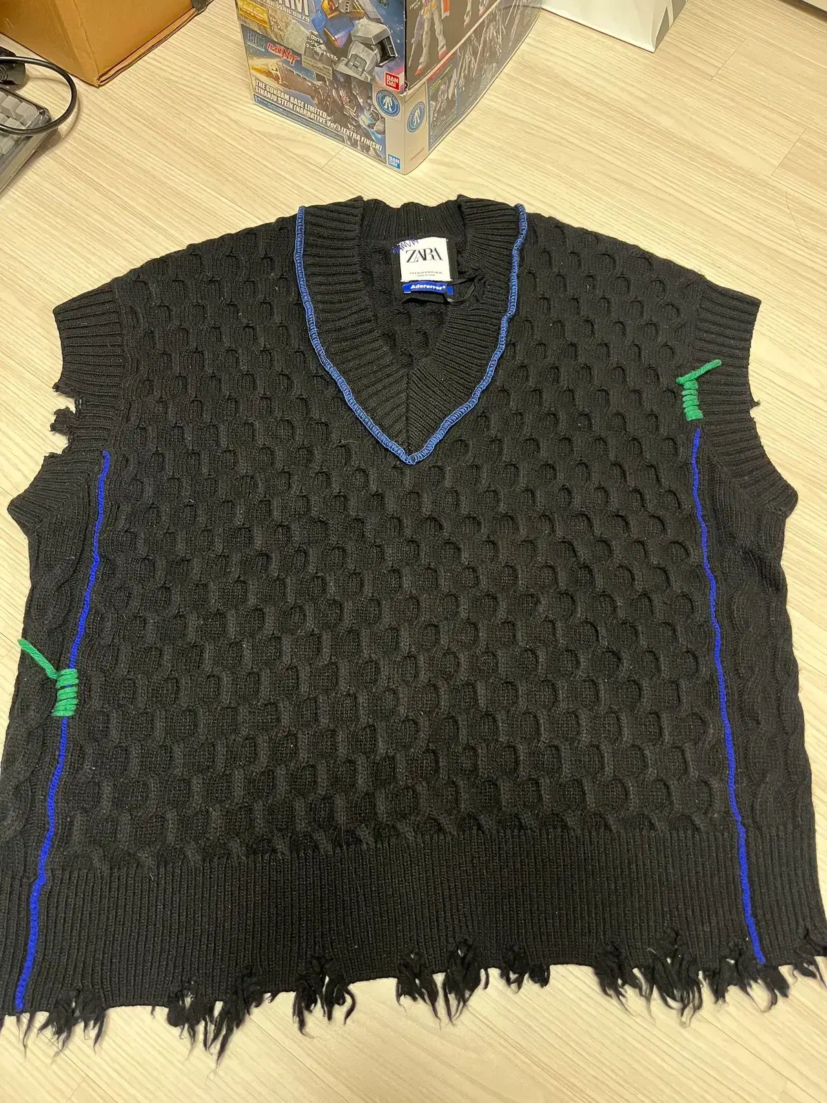 ZARA x ADER ERROR オーバーサイズ ベスト ブラック