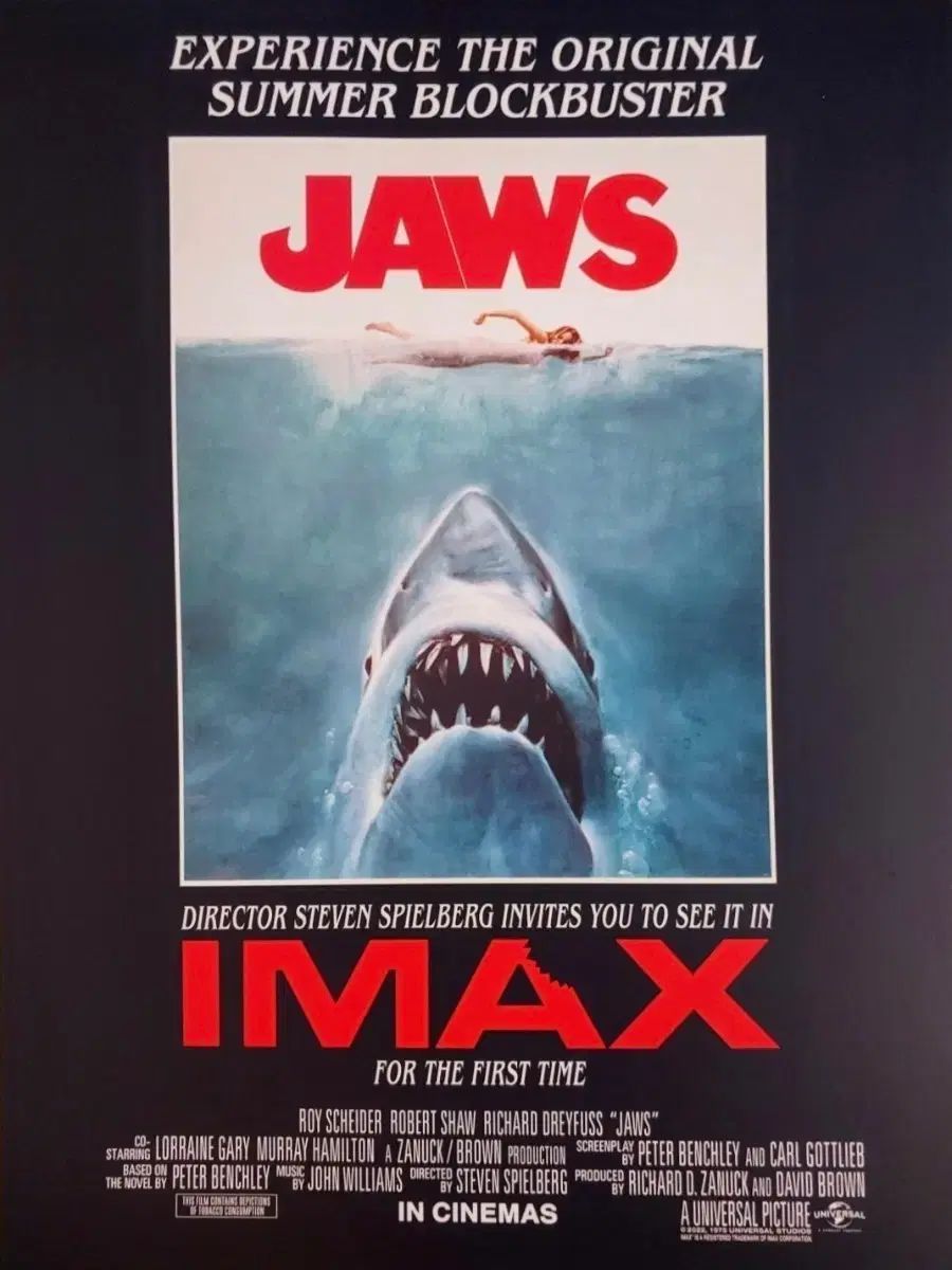 ジョーズ IMAX IMAX ポスター