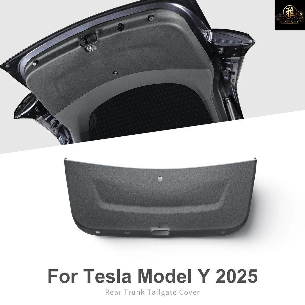 テスラ モデルY 2025年 2026年発売 ジュニパー リア トランク ドア 防汚マット トランク テールゲート プロテクション パッド 車