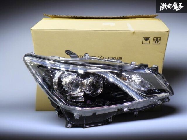 ＠未使用！コンピューター付 ☆保証付 即発送☆ トヨタ純正 GWS214 AWS215 クラウンマジェスタ LED ヘッドライト ランプ 右 KOITO 30-414