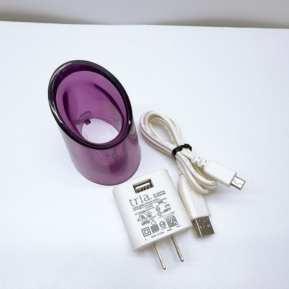 ほぼ未使用✨️付属品完備 トリア スキン エイジングケア レーザー Tria ほぼ未使用》 トリア スキン エイジングケア レーザー TRIA ライラック