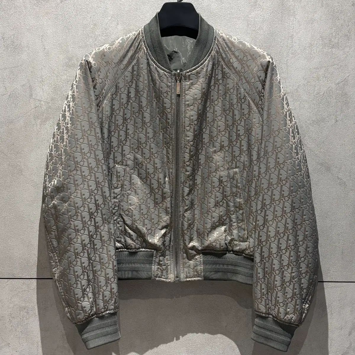 正規品/50 ディオール オブリーク リバーシブル ボンバー ジャケット