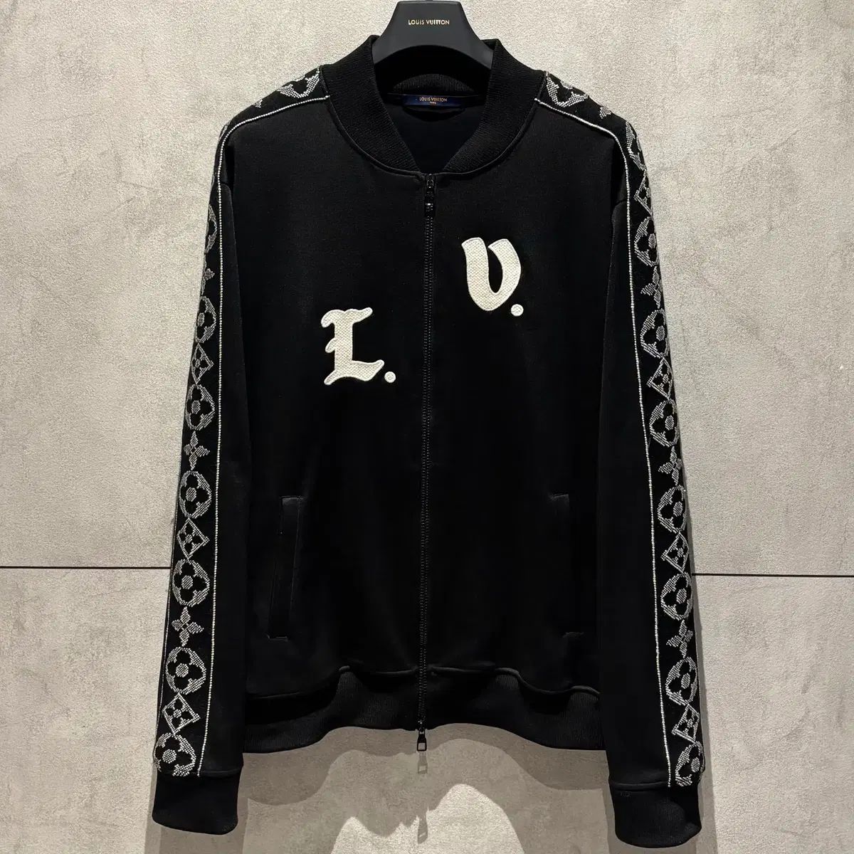 正規品/5L ルイヴィトン LV フラワー モノグラム トラック ジャケット