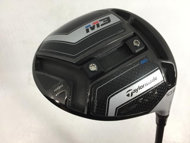 返品OK 【中古ゴルフクラブ】テーラーメイド M3 460 ドライバー 2018 (日本仕様) KURO KAGE TM5 1W