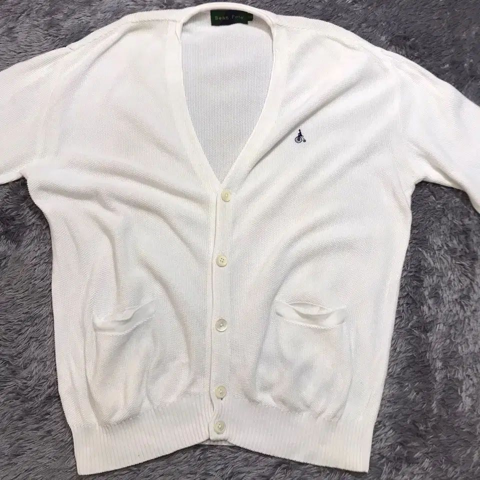 XXL A級 ユニセックス ビーンポール(BEANPOLE) オーバーサイズ コットン カーディガン#