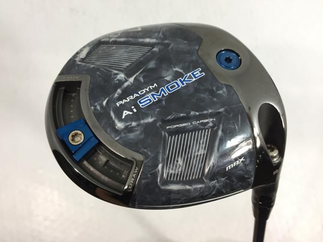 返品OK 【中古ゴルフクラブ】キャロウェイ PARADYM (パラダイム) Ai SMOKE MAX ドライバー 2024 (日本仕様) VENTUS BLACK 5 VeloCore 1W