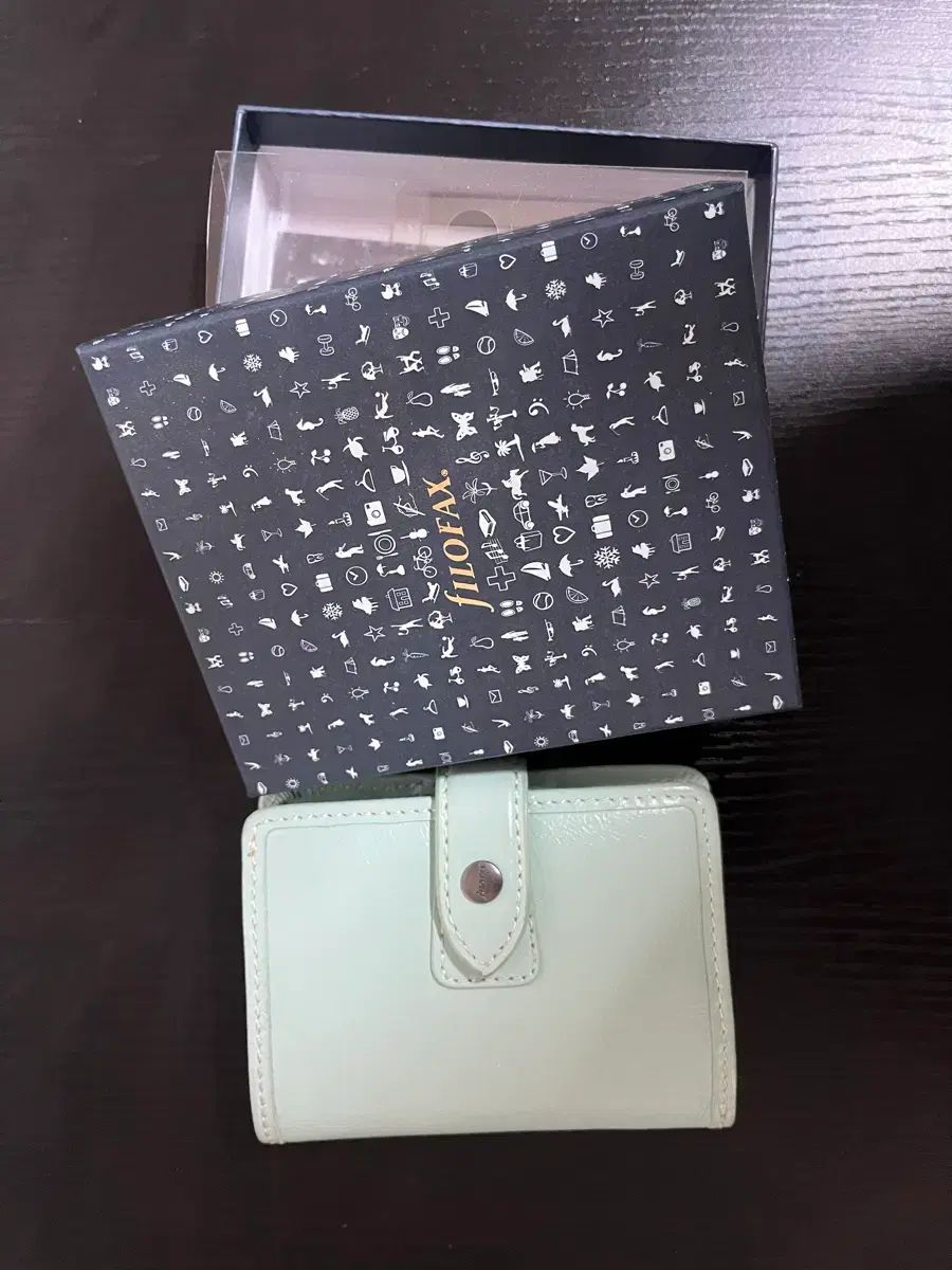 ファイルファックス A7 ミント色 (バインダー リフィルx)