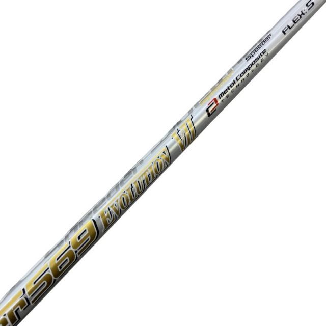 【中古】 テーラーメイドスリーブ付き(Qi4D系) フジクラドライバー用 シャフト Speeder 569 EVOLUTION VII (フレックスS)Aランク ゴルフクラブ