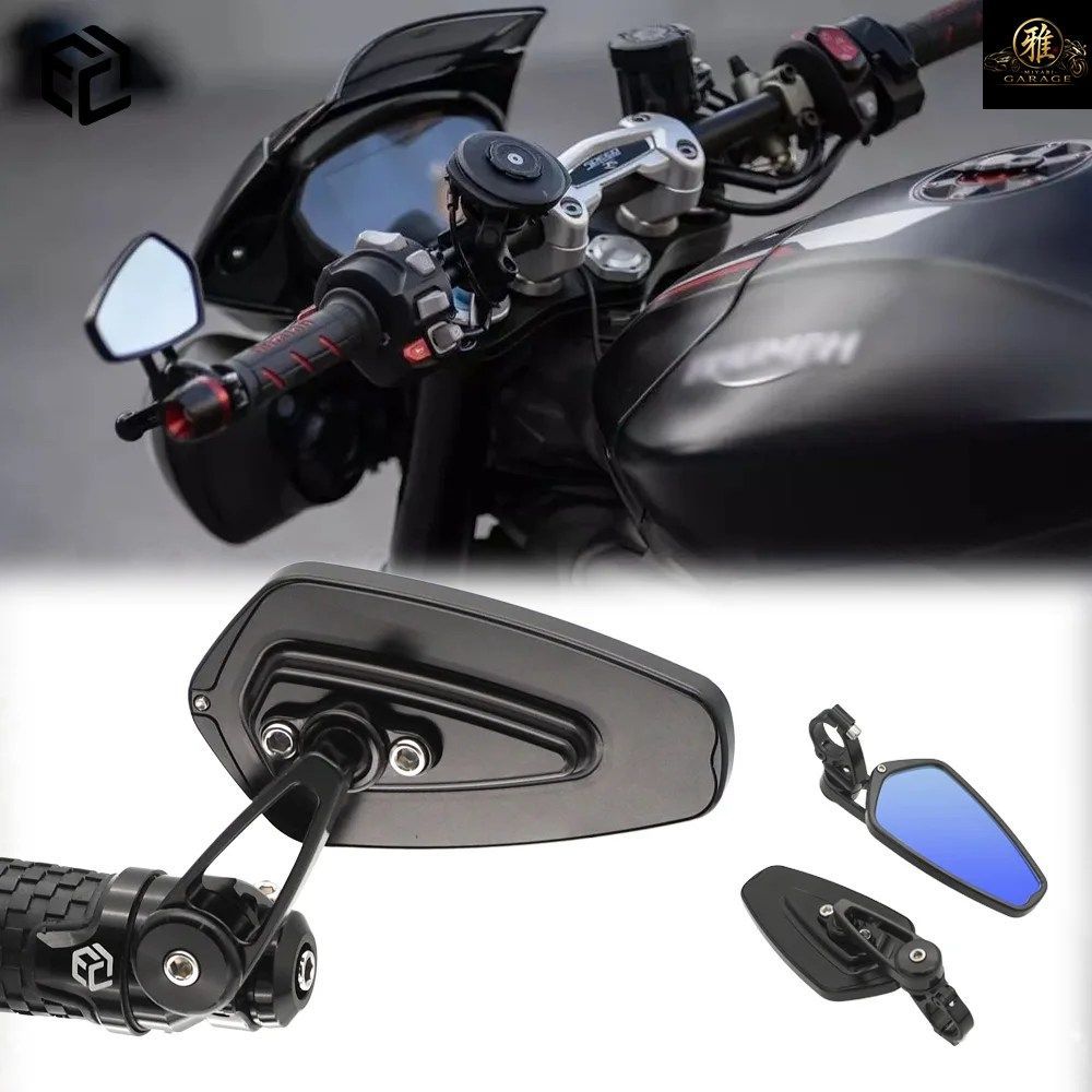 オートバイ用バーエンドミラー トライアンフ スピードマスター スクランブラー 1200 900 ストリート ツインスピード ボンネビル T100 T120