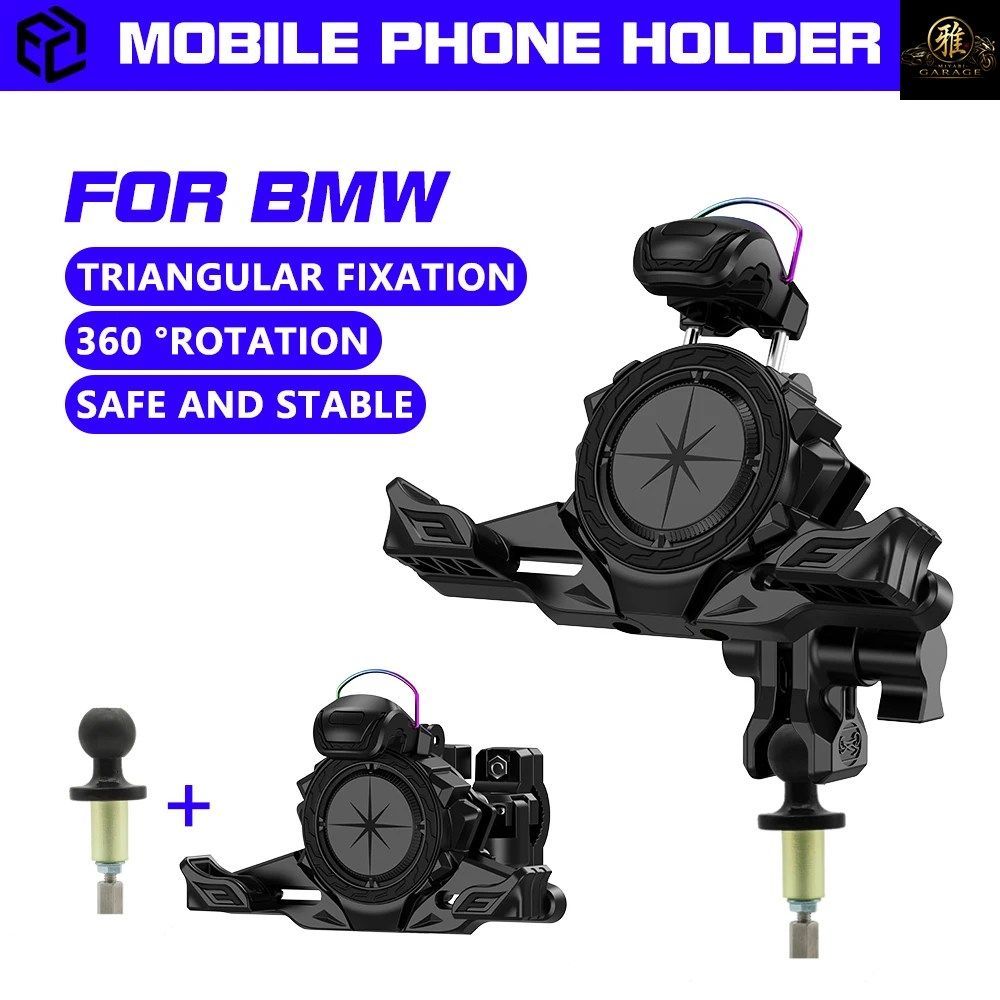 オートバイ用携帯電話ホルダーマウントスタンド GPSブラケット HP4 2011-2023 BMW S1000RR
