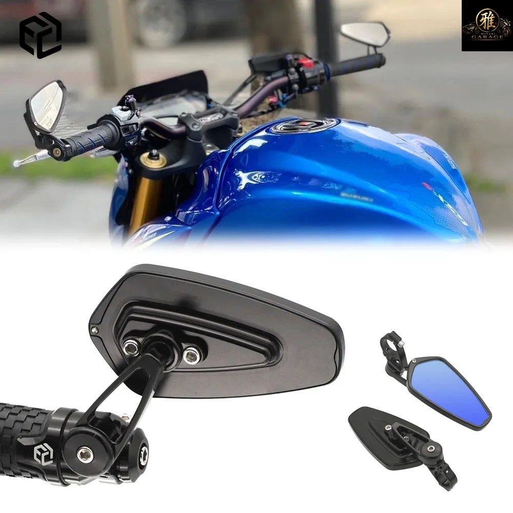 オートバイ用バーエンドミラー ハンドルバーミラー GSR 750 600 KATANA-750 GSX?-S750 GSX?-8S