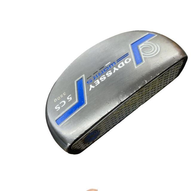 【中古】 オデッセイ WORKS #5CS 33インチ パター PT スチール (フレックスその他) メンズ 男性用 右利き 右用 Dランク ゴルフクラブ