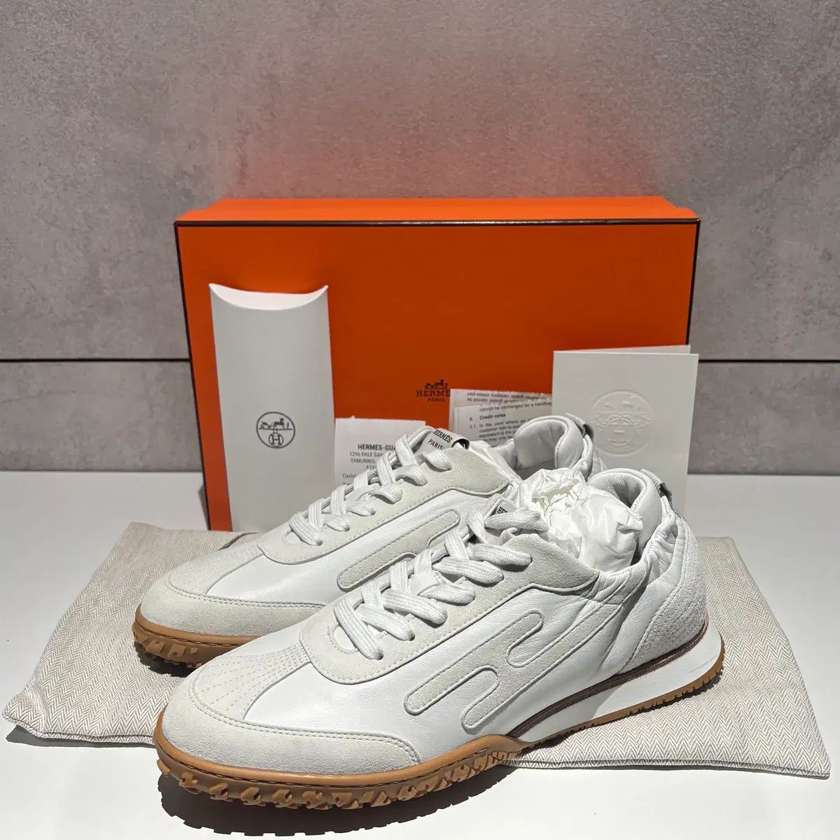 正規品（新品）/ 39 Hermes Zett スニーカー
