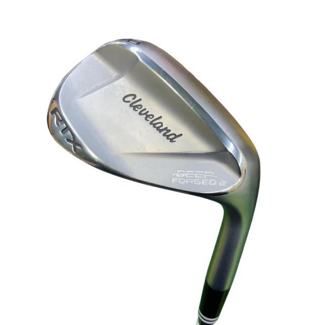 【中古】 クリーブランド Cleveland RTX DEEP FORGED 2 50°/10° ウェッジ WG 純正特注シャフト (フレックスS) メンズ 男性用 右利き 右用 Cランク ゴルフクラブ