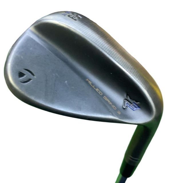 【中古】 テーラーメイド Taylor Made MILLED GRIND 3(ブラック) 58°/11° ウェッジ WG Dynamic Gold (フレックスS) メンズ 男性用 右利き 右用 Cランク ゴルフクラブ