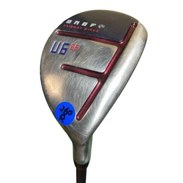 【中古】 ダイワ(グローブライド) ONOFF FAIRWAY WINGS(2020) AKA U6 ユーティリティ UT SMOOTH KICK MP-520U (フレックスR) メンズ 男性用 右利き 右用 Cランク ゴルフクラブ