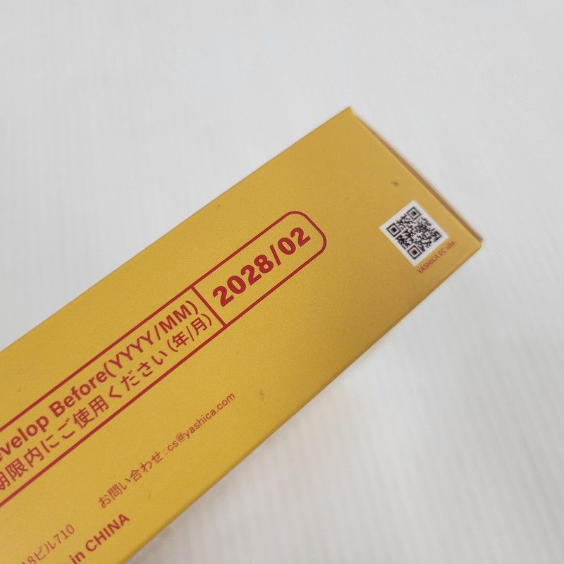 中古/未使用品】 YASHICA 35mm 使い捨てカメラ ISO400 【094-260525-as