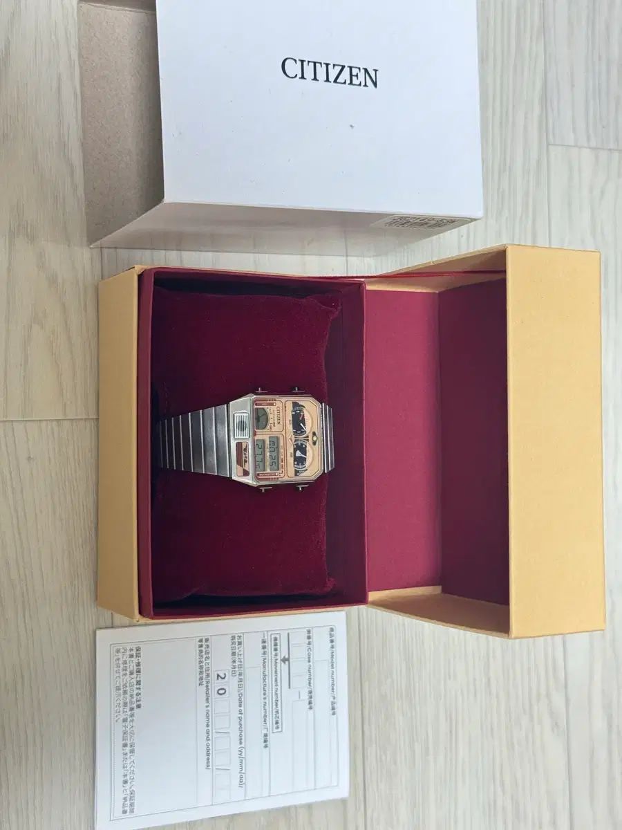 CITIZEN アナデジテンプ 140周年 限定モデル