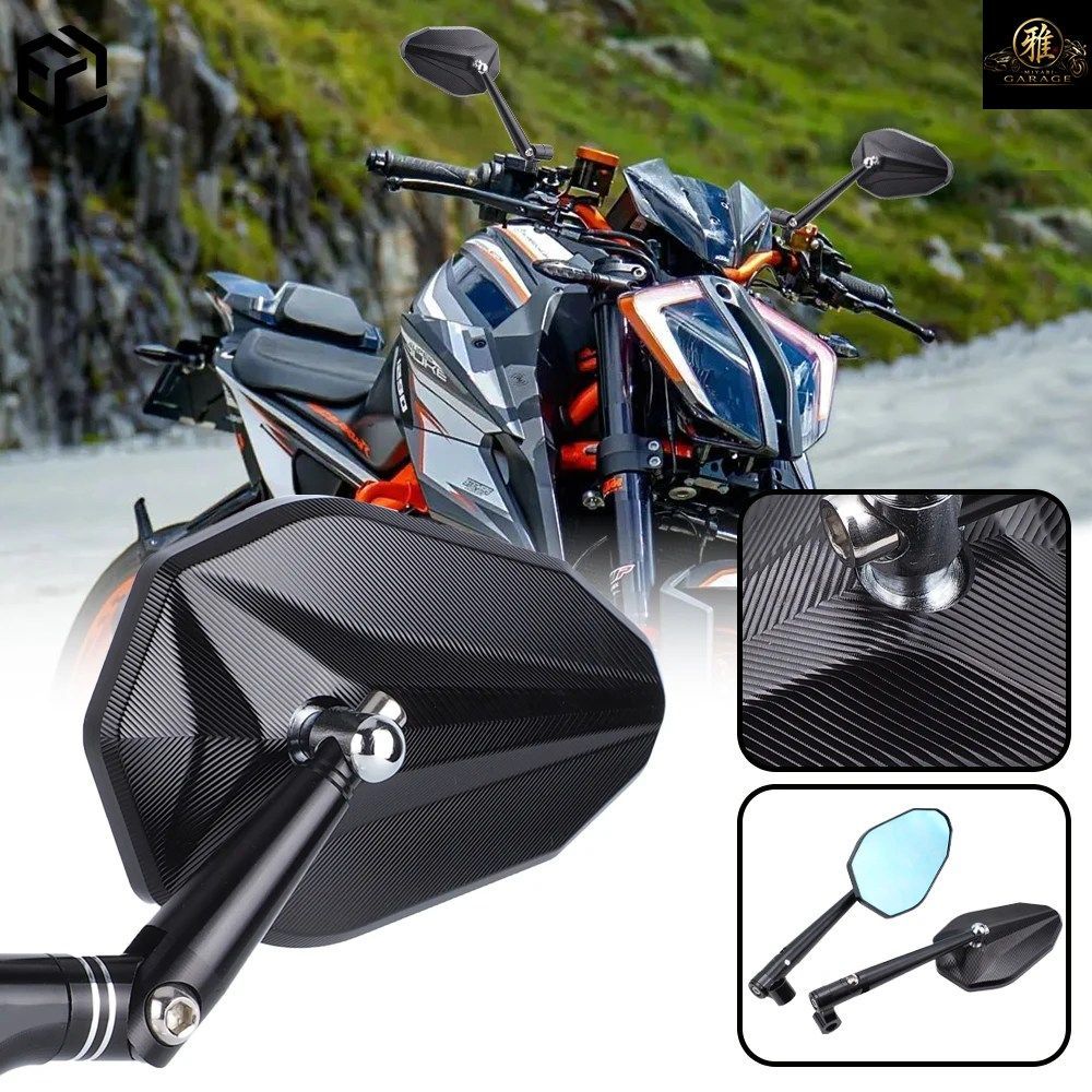KTM DUKE 790 390 890 200 1190 250 SUPER DUKE 1290 ミラー サイドミラー アルミ製 オートバイ用