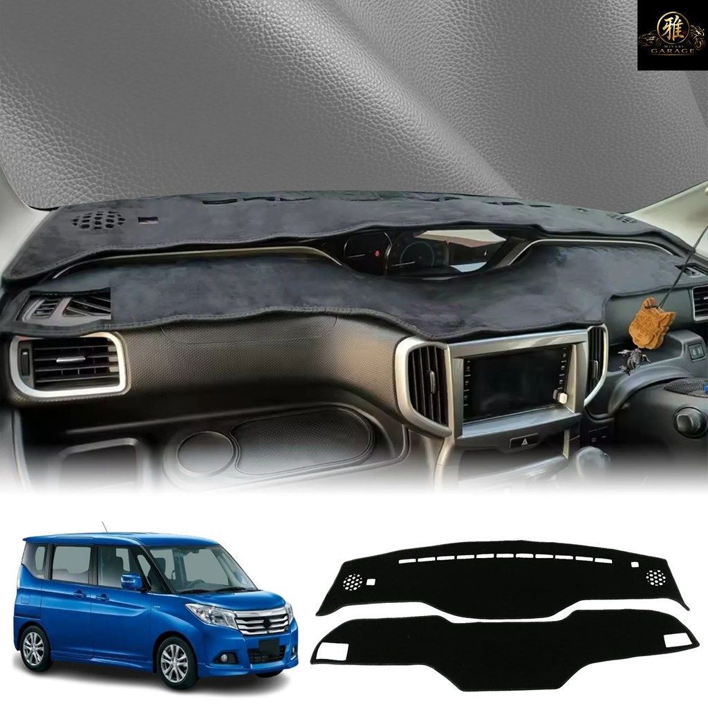 ソリオ 2017 - 20 RHD 車のダッシュマット ダッシュボード カバー パッド ダッシュマット サンネ カーペット