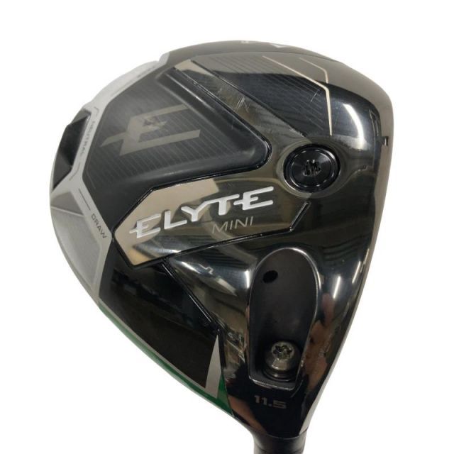 【中古】 キャロウェイ ELYTE MINI DRIVER 11.5° ドライバー DR TENSEI GREEN 60 for CW(ELYTE DR) (フレックスS) メンズ 男性用 右利き 右用 Cランク ゴルフクラブ