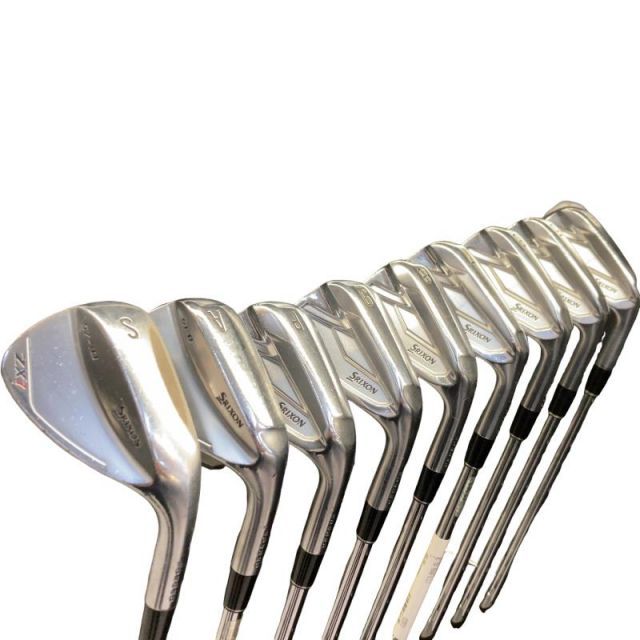 【中古】 ダンロップ SRIXON ZX7 10S アイアンセット IR NS PRO 950GH D.S.T (フレックスS) メンズ 男性用 右利き 右用 Cランク ゴルフクラブ