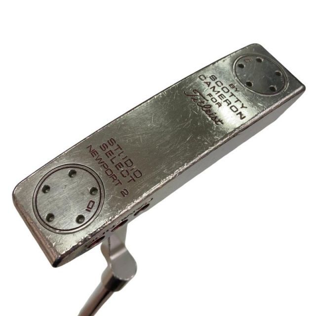 【中古】 タイトリスト SCOTTY CAMERON STUDIO SELECT NEWPORT 2 35インチ(10g) パター PT スチール (フレックスその他) メンズ 男性用 右利き 右用 Dランク ゴルフクラブ