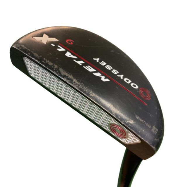 【中古】 オデッセイ METAL-X #9 33インチ レフティ パター PT スチール (フレックスその他) メンズ 男性用 左利き レフティ 左用 Cランク ゴルフクラブ