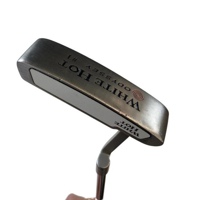 【中古】 オデッセイ WHITE HOT #1 34インチ レフティ パター PT スチール (フレックスその他) メンズ 男性用 左利き レフティ 左用 Dランク ゴルフクラブ