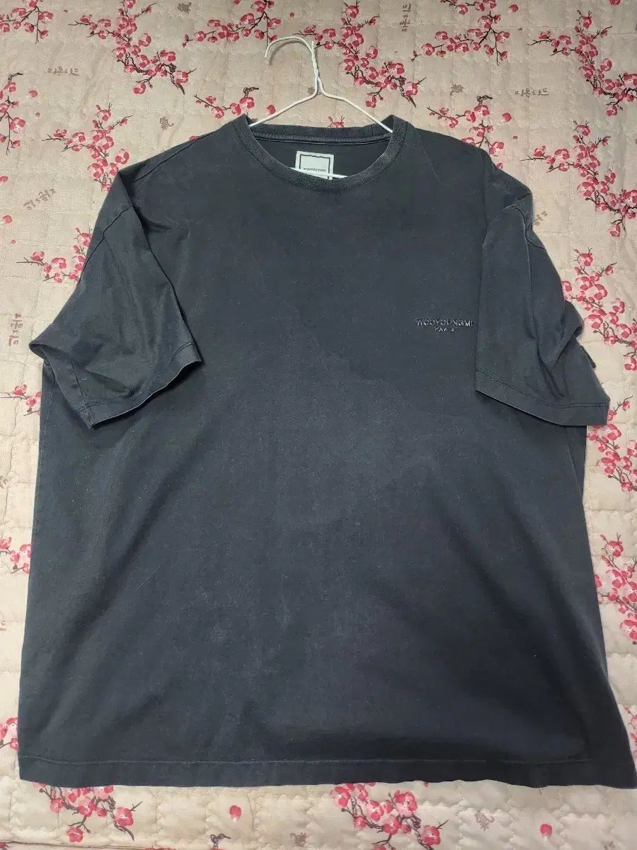 WOOYOUNGMI ウーヨンミ ブラック ウォッシュ 半袖 Tシャツ 出品