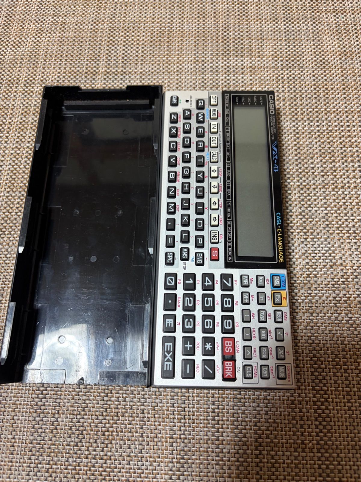 CASIO ポケコン SUPER COLLEGE VX-4本体 - メルカリ