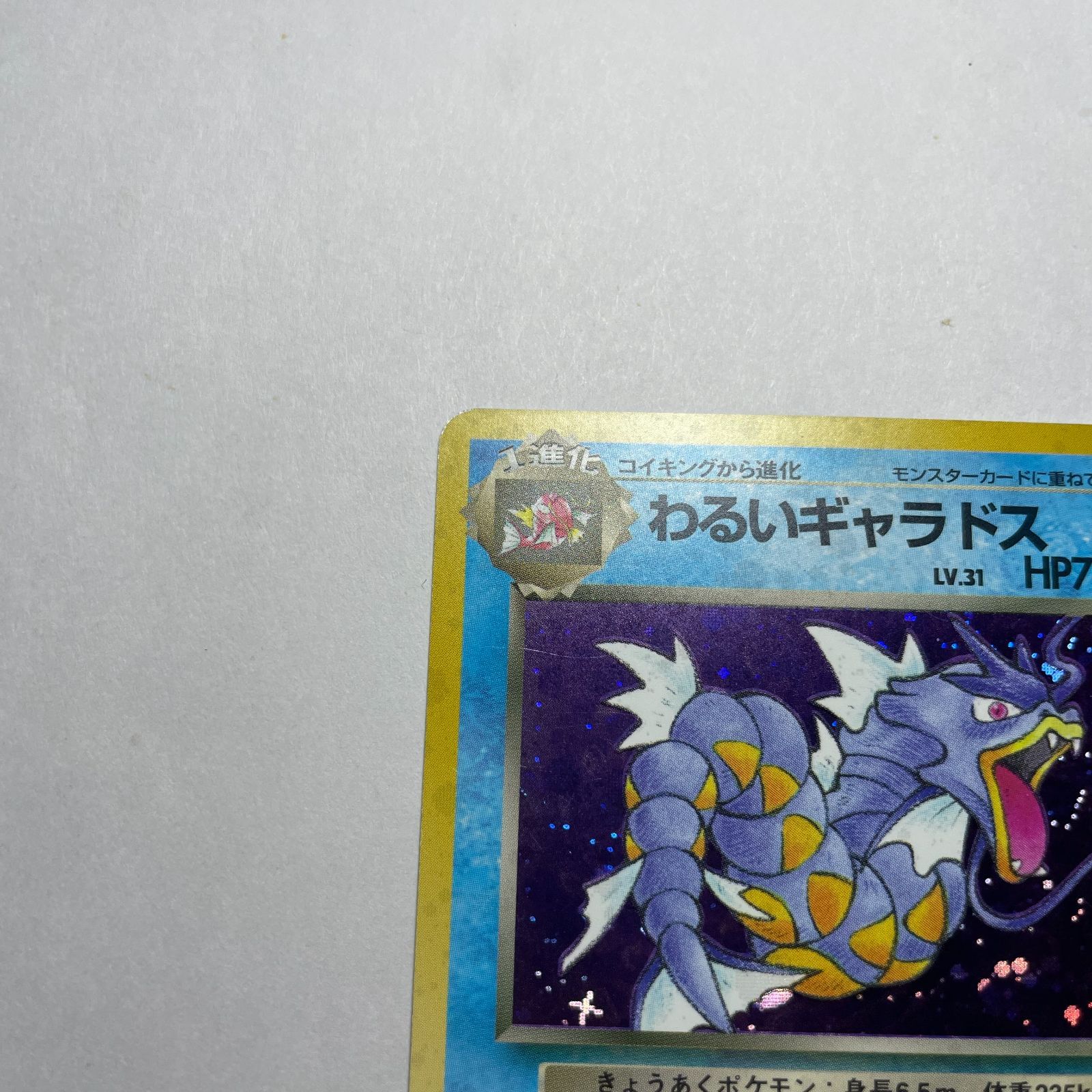 ポケモンカード旧裏　わるいギャラドス　ロケット団　Dark Gyarados わるいギャラドス ロケット団 Dark Gyarados Team Rocket - メルカリ