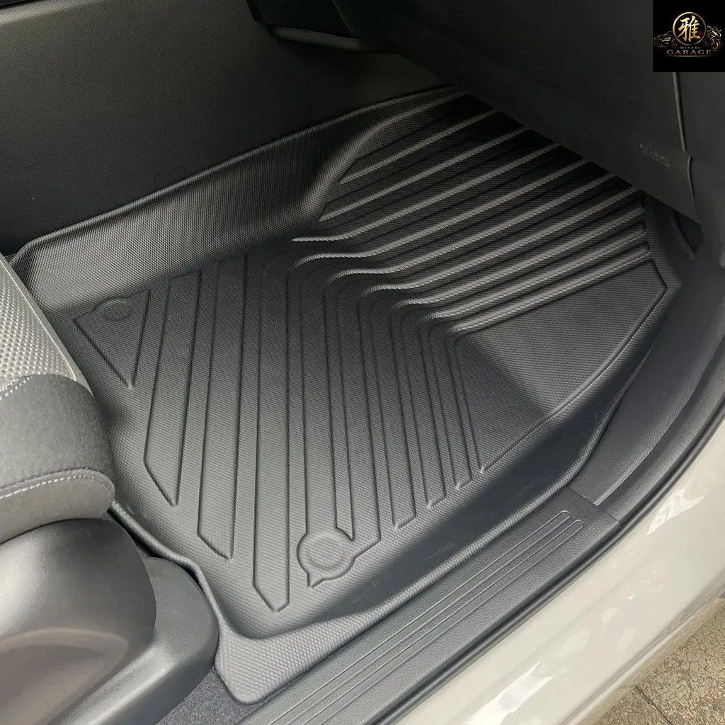 ホンダ CR-V CRV 2023 - 25 車用フロアマット トランク バックレストパッド 3D TPE 防水 左ラダー