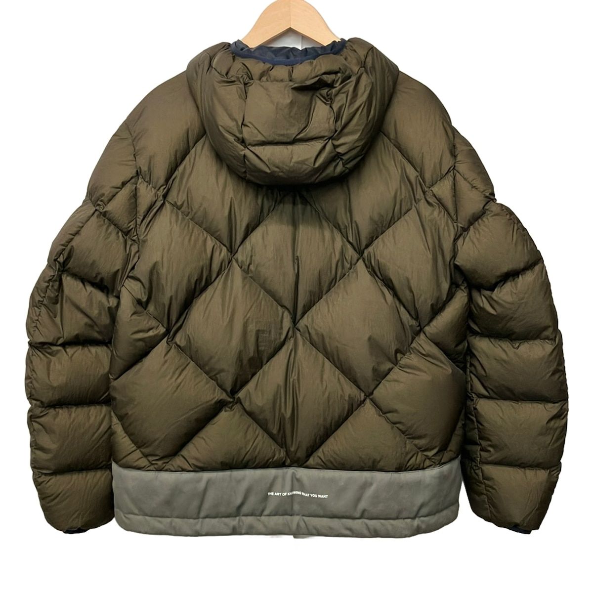 モンクレール Norジャケット　サイズ1 カーキ MONCLER(モンクレール) ダウンジャケット サイズ2 M メンズ美品
