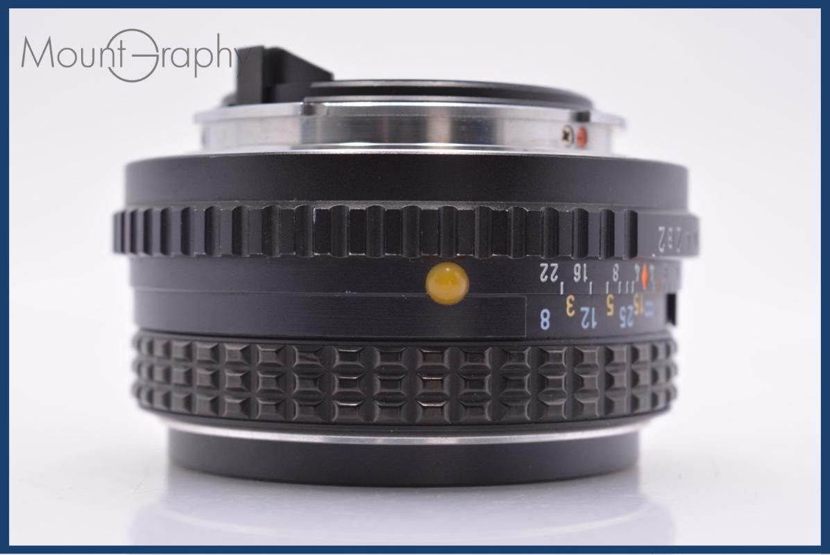 動作保証】 ペンタックス PENTAX SMC PENTAX-M 50mm F2 前後キャップ
