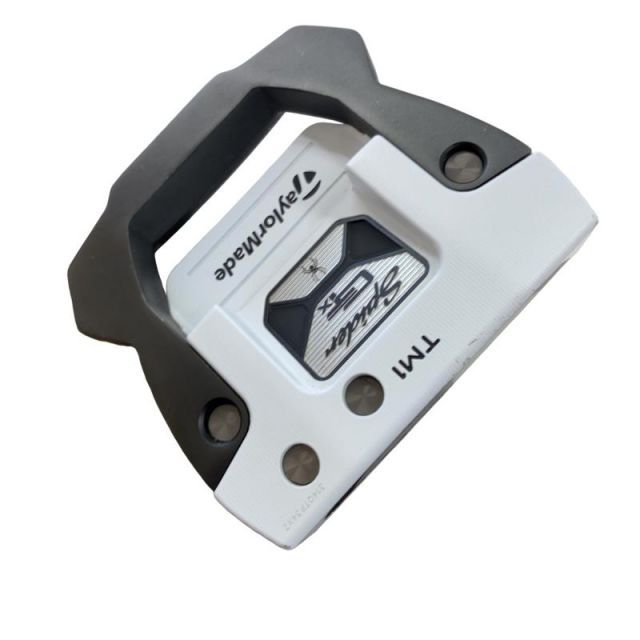 【中古】 テーラーメイド Spider GTx TRUSS WHITE TM1 33インチ パター PT スチール (フレックスその他) メンズ 男性用 右利き 右用 Cランク ゴルフクラブ