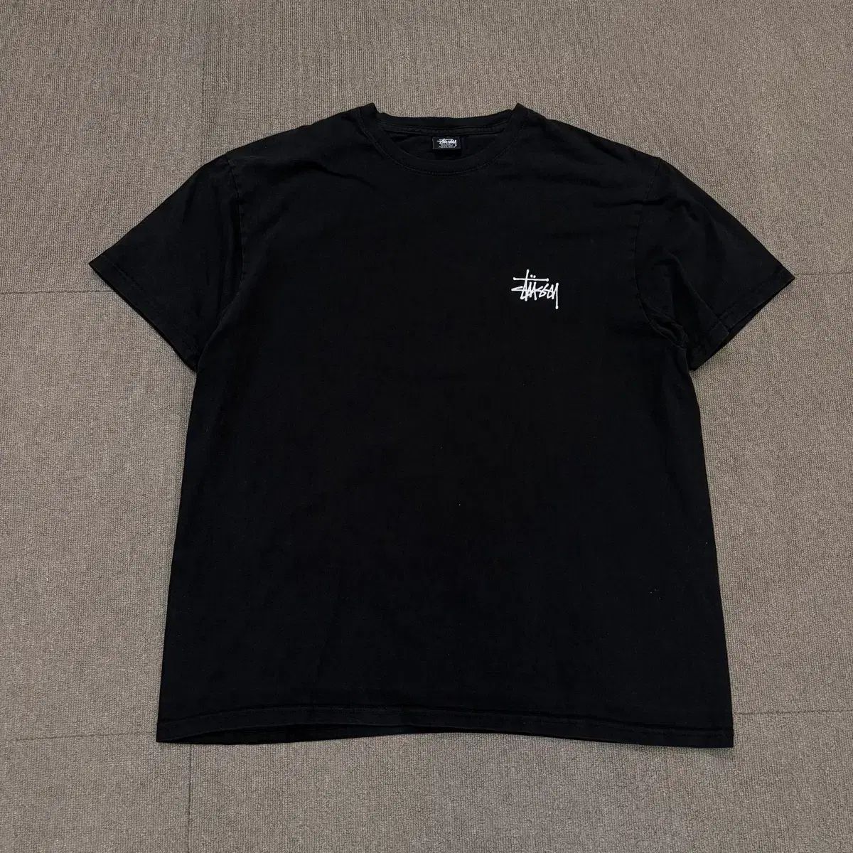 STUSSY ステューシー ベーシック ロゴ 半袖 Tシャツ XL