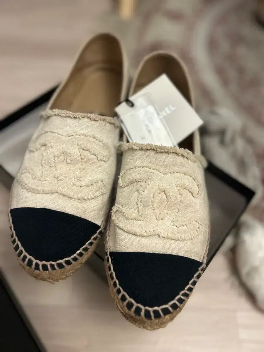 CHANEL エスパドリーユ ミュール 38サイズ