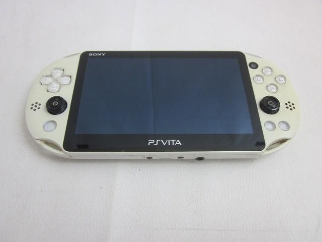 中古品 ゲーム PS Vita 本体 PCH-2000 ホワイト 動作品 本体のみ メモリーカード8GB付き
