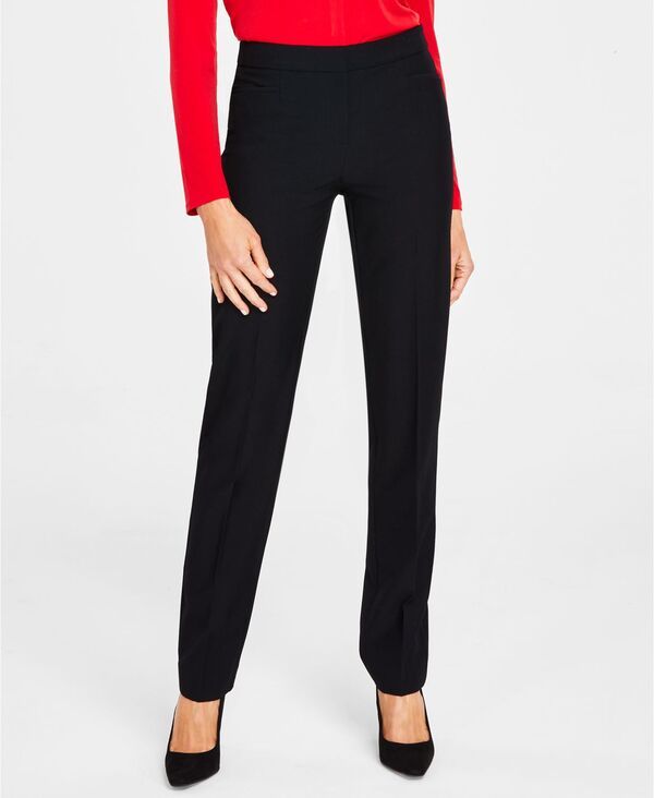 アイエヌシー インターナショナル コンセプト レディース ボトムス カジュアルパンツ パンツ INC International Concepts Womens MidRise LPocket StraightLeg Pants Regular Long Sh